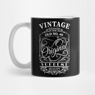 Vintage Old n°40 Mug